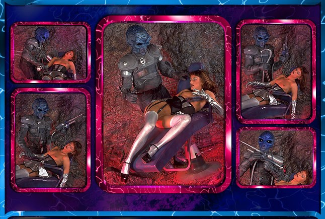 sci-fi porn in the alien caves